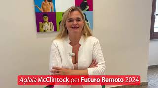 011 Aglaia McClintock per Futuro Remoto 2024 [upl. by Ila]