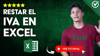 Cómo RESTAR IVA en Excel  🧮 Pasos Sencillos 🧮 [upl. by Aynwat]