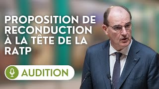 🔴 Reconduire Jean Castex aux fonctions de pdg de la RATP [upl. by Meerak893]