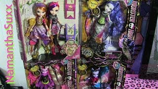 MONSTER HIGH amp EAH HAUL VIDEO FREAKY FUSHION HOLLY amp POPPY OHAIR [upl. by Ardnnaed]