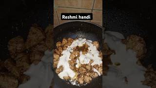 Reshmichicken handi easy too cook 👨‍🍳 ghania minivlog [upl. by Nerwal]