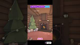 adopt me christmas cabin ੈ✩‧₊˚ roblox adoptme shorts [upl. by Alat]