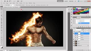 Fire  Burn Photoshop Action [upl. by Cataldo]