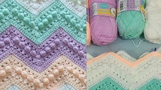 crochet hugs and kisses baby blanket [upl. by Gustaf672]