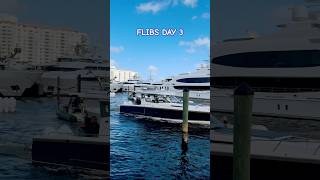 Fort Lauderdale Yacht Show Day 3 shorts subscribe youtubeshorts [upl. by Baird]