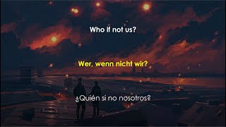 Wincent Weiss  Wer Wenn Nicht Wir Lyrics  Text  Letra español [upl. by Ettennad614]