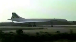 OAK  FBVFF Air France Concorde Jan 11th 1987 at Oakland Airport [upl. by Milli]