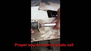 The Correct Way To Install The Photocell [upl. by Zetrac]