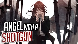 Nightcore  Angel With A Shotgun Lyrics [upl. by Johnny]