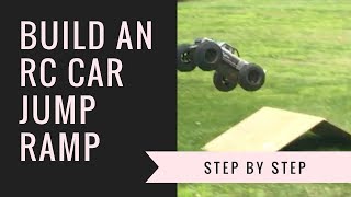 How To Build An RC Car Jump  Step By Step Guide [upl. by Eniamirt708]