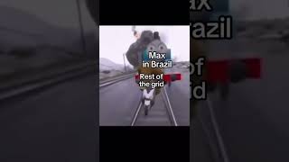 Max Verstappen in Brazil💀 f1 maxverstappen racing automobile redbullracing memes funny [upl. by Fiorenze]