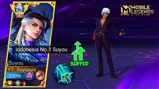 FINALLY SUYOU JUNGLER VS GUSION KOF SKIN WHO WILL WIN  TOP 1 SUYOU ONE HIT BRUTAL BUILD 2024 MLBB [upl. by Elsa]