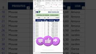 EXCEL Como somar apenas os dados filtrados no Excel 📊 Max Planilhas [upl. by Ennayrb]