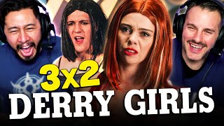 DERRY GIRLS 3x2 REACTION amp REVIEW  Netflix [upl. by Htebasile95]