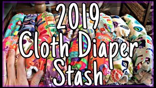 Cloth Diaper Stash 2019 [upl. by Sylvanus]