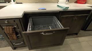 Fisher amp Paykel Dishwasher Instructional Video for Tiffin Allegro Red 37PA Motorhome [upl. by Ariam]