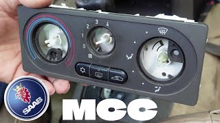 How to Replace MCC Panel Fan Control Switch Vent Position Control Shaft SAAB 93 OG [upl. by Armillda457]