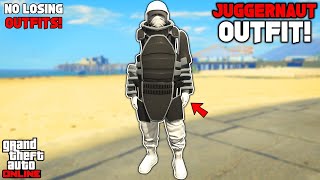 GTA 5 Online  Juggernaut Outfit bekommen [upl. by Asiel758]