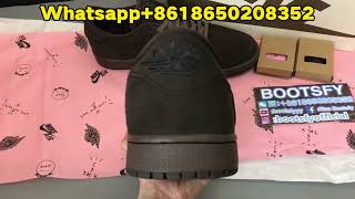 Review Jordan 1 Retro Low OG SP Travis Scott Velvet Brown DM7866 202 from BOOTSFY [upl. by Politi948]