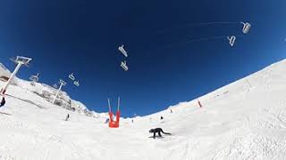 Val Thorens April 2024 Day 5 Highlights… [upl. by Anaul935]