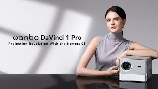 Projection Revolution With the Newest OS  Wanbo DaVinci 1 Pro [upl. by Jany]