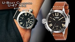 UBoat Classico U47 AS1 Black 8105 Showcase [upl. by Doug825]