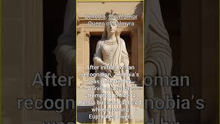 Zenobia Queen of Palmyra historyfacts ancientworld Syria romanempire [upl. by Lleruj]