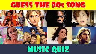 Guess the 90s Song Music Quiz [upl. by Ahras]