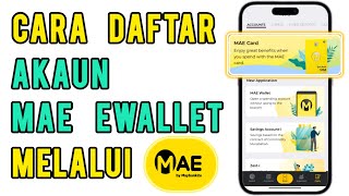 Cara daftar Ewallet MAE Maybank [upl. by Wylen]