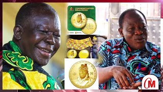 Otumfours Gold Coin Was Used To Honor Him Over His Role In Settling Peace In Ghana amp Not 666 [upl. by Yadroc538]