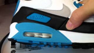 NIKE Air Max 90 Laser Blue retro [upl. by Derayne121]