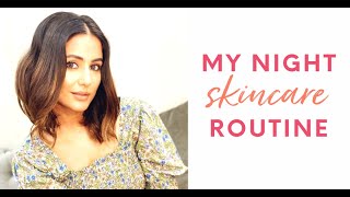 My Night Skincare Routine  Skincare  Skin Secrets With Hina Khan [upl. by Anippesuig292]