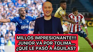 👀 BERMUDEZ ESTE MILLOS NO DEJA DE SORPRENDER  JUNIOR NO TIRA LA TOALLA  ¿QUÉ LE PASÓ A ÁGUILAS [upl. by Annaxor]