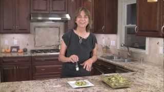 Scalloped Potatoes With Pesto Sauce And Cheese Au Gratin  Rockin Robin Cooks [upl. by Yelyk89]