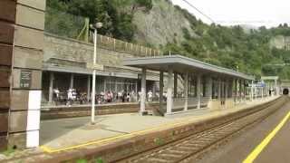 Monterosso Railway Station in Cinque Terre Italy [upl. by King]