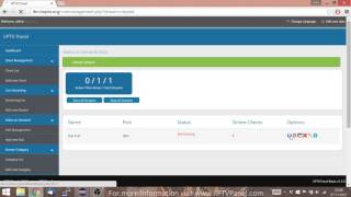 iIPTVPanel v120 Trailer  Stream your own IPTV Channels [upl. by Daniels]
