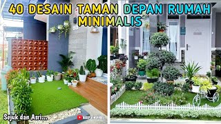 40 DESAIN TAMAN DEPAN RUMAH MINIMALIS  LINK PEMBELIAN PRODUK ADA DI DESKRIPSI [upl. by Analahs434]