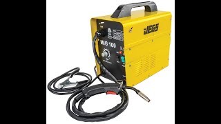 JEGS MIG 100 Gasless Welder 110V AC 55581540 [upl. by Amato]