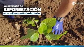 Voluntariado de reforestación en Umán [upl. by Pomeroy]