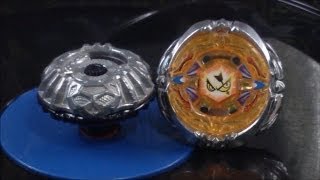 Beyblade Battle Prototype Nemesis 195RD VS Flash Sagittario 230WD HD AWESOME [upl. by Edas]