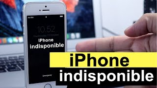 iPhone indisponible Que Faire [upl. by Lesoj]