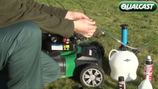 Prepare your Qualcast petrol lawnmower for winter [upl. by Elma]