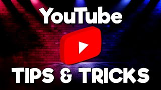 12 YouTube Tips amp Tricks You Should Be Using 2024 [upl. by Decrem]