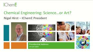 IChemE Presidential Address 2023 [upl. by Dailey]