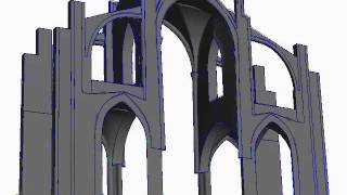 Structural analysis of the Tarazona Cathedral [upl. by Aiotal]