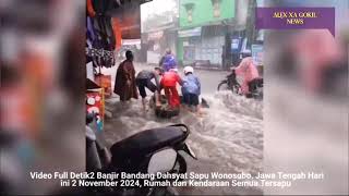 Wonosobo JeboL Detik detik Banjir Dahsyat Sapu Dieng Wonosobo Jawa Tengah Hari ini 2122024 [upl. by Fina346]