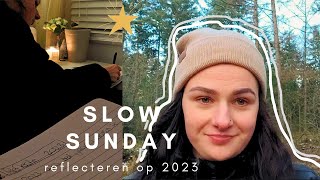 Een Zondag Flow en Reflecteren op 2023 🎄 Vlogmas 3 [upl. by Tillman]