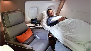 Singapore Airlines New A380 First Class Suite Complete Review [upl. by Llezo]