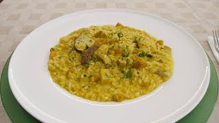 Risotto Zucca Porcini e Gorgonzola [upl. by Aleetha]