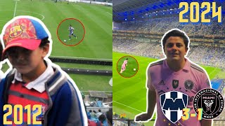 VUELVO A VER A MESSI … ¡12 AÑOS DESPUÉS 🐐⚽️🇲🇽  MONTERREY 31 INTER MIAMI  REACCIONANDO [upl. by Atterg992]